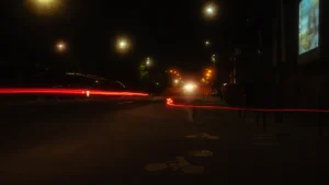 Etilómetro de la policía en un control: negarse a soplar en un control de alcoholemia es delito